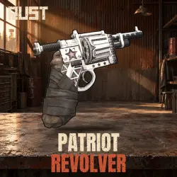 Patriot Revolver — скин оружия в Rust, лот №260821