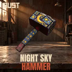 Night Sky Hammer — скин оружия в Rust, лот №260811