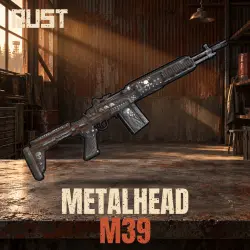 Metalhead M39 — скин оружия в Rust, лот №260827