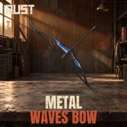 Metal Waves Bow — скин оружия в Rust, лот №260828