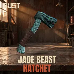 Jade Beast Hatchet — скин оружия в Rust, лот №260836