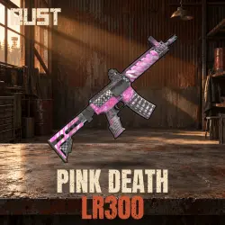 Pink Death LR300 — скин оружия в Rust, лот №260850