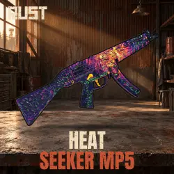 Heat Seeker Mp5 — скин оружия в Rust, лот №260842
