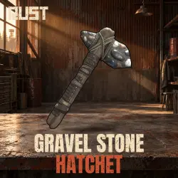 Gravel Stone Hatchet — скин оружия в Rust, лот №260847