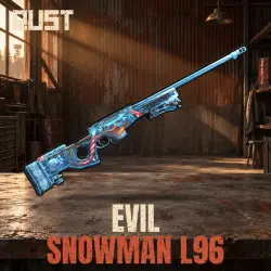 Evil Snowman L96 — скин оружия в Rust, лот №260859