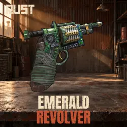 Emerald Revolver — скин оружия в Rust, лот №260860
