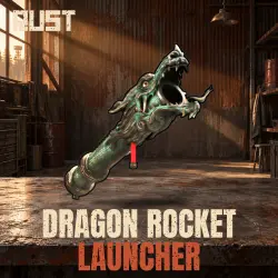 Dragon Rocket Launcher — скин оружия в Rust, лот №260863