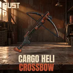 Cargo Heli Crossbow — скин оружия в Rust, лот №260879