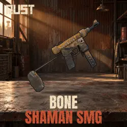 Bone Shaman SMG — скин оружия в Rust, лот №260884