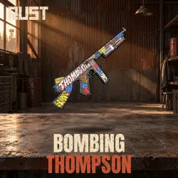 Bombing Thompson — скин оружия в Rust, лот №260886