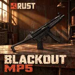 Blackout MP5 — скин оружия в Rust, лот №260887