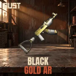 Black Gold Ar — скин оружия в Rust, лот №260889