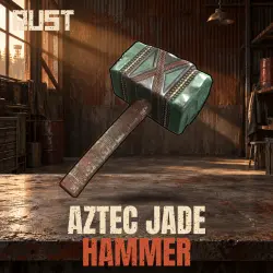 Aztec Jade Hammer — скин оружия в Rust, лот №260896