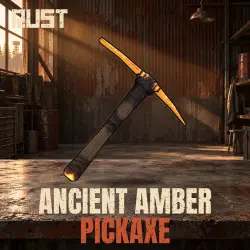 Ancient Amber Pickaxe — скин оружия в Rust, лот №260900