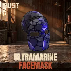 Ultramarine Facemask — скин брони в Rust, лот №260911