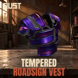 Tempered Roadsign Vest — скин брони в Rust, лот №260914