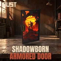 Shadowborn Armored Door — скин брони в Rust, лот №260920
