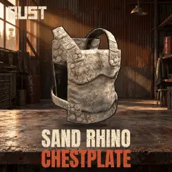 Sand Rhino Chestplate — скин брони в Rust, лот №260905