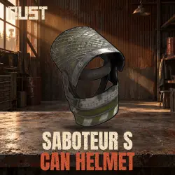 Saboteur s Can Helmet — скин брони в Rust, лот №260906