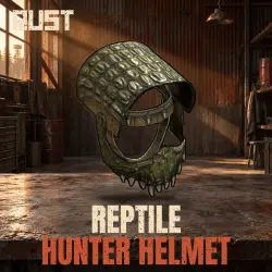 Reptile Hunter Helmet — скин брони в Rust, лот №260918
