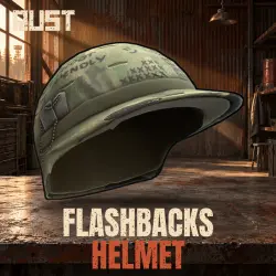 Flashbacks Helmet — скин брони в Rust, лот №260942