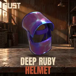 Deep Ruby Helmet — скин брони в Rust, лот №260947