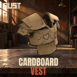 Cardboard Vest — скин брони в Rust, лот №260954
