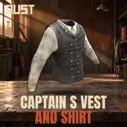 Captain s Vest and Shirt — скин брони в Rust, лот №260957