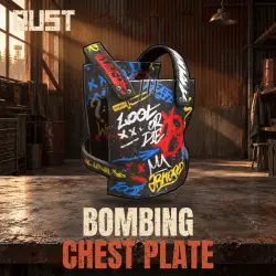 Bombing Chest Plate — скин брони в Rust, лот №260959