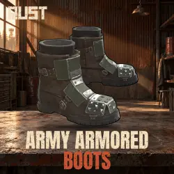 Army Armored Boots — скин брони в Rust, лот №274388