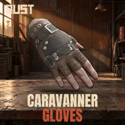 Caravanner Gloves — скин одежды в Rust, лот №260973