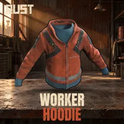 Worker Hoodie — скин одежды в Rust, лот №260976