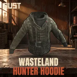 Wasteland Hunter Hoodie — скин одежды в Rust, лот №260977