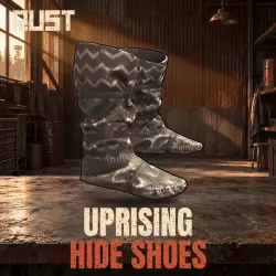 Uprising Hide Shoes — скин одежды в Rust, лот №260979