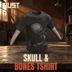 Skull & Bones TShirt — скин одежды в Rust, лот №260989