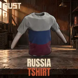 Russia Tshirt — скин одежды в Rust, лот №260992