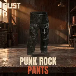 Punk Rock Pants — скин одежды в Rust, лот №260994