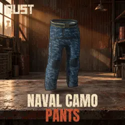 Naval Camo Pants — скин одежды в Rust, лот №261000