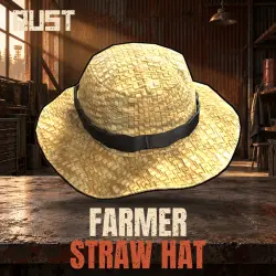 Farmer Straw Hat — скин одежды в Rust, лот №261010