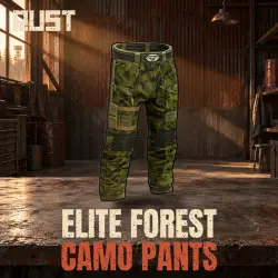 Elite Forest Camo Pants — скин одежды в Rust, лот №261012