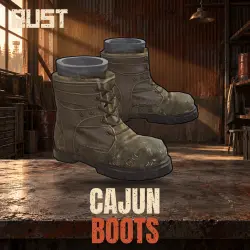 Cajun Boots — скин одежды в Rust, лот №261029