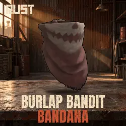 Burlap Bandit Bandana — скин одежды в Rust, лот №261031