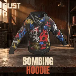 Bombing Hoodie — скин одежды в Rust, лот №261035