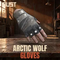 Arctic Wolf Gloves — скин одежды в Rust, лот №261042