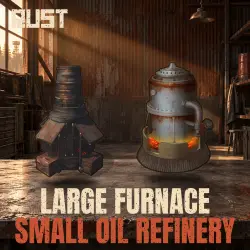 Large Furnace Small Oil Refinery — скин предмета в Rust, лот №261053
