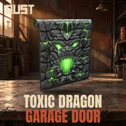 Toxic Dragon Garage Door — скин предмета в Rust, лот №261062