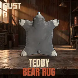 Teddy Bear Rug — скин предмета в Rust, лот №261069