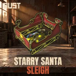 Starry Santa Sleigh — скин предмета в Rust, лот №261074