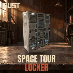Space Tour Locker — скин предмета в Rust, лот №261076
