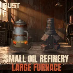 Small Oil Refinery Large Furnace — скин предмета в Rust, лот №261077